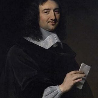 Portrait Philippe de Champaigne by Jean Baptiste Colbert