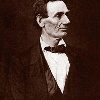 Portrait of Abe Lincoln by Thomas Hicks