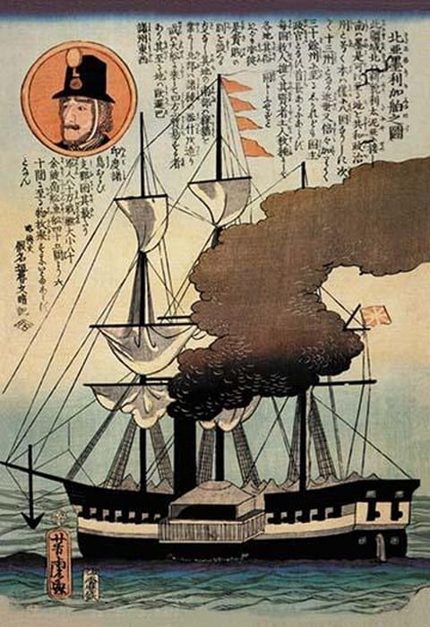 Portrait of American Ship