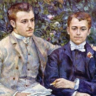 Portrait of Charles and George by Pierre-Auguste Renoir