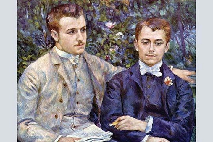Portrait of Charles and George by Pierre-Auguste Renoir