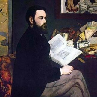 Portrait of Emile Zola by Edouard Manet