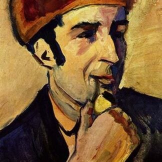 Portrait of Franz Marc by August Macke