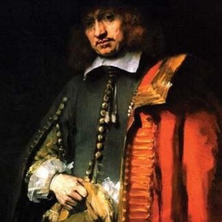 Portrait of Jan Six by Rembrandt Van Rijn