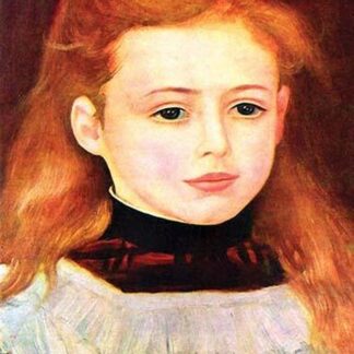 Portrait of Lucie Bernard by Pierre-Auguste Renoir