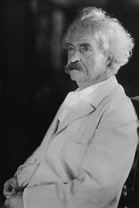 Portrait of Mark Twain