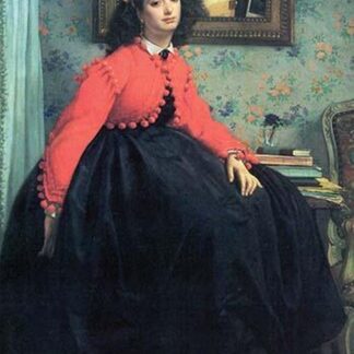 Portrait of Mme. L.L. by James Tissot