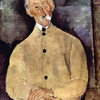 Portrait of Monsieur Lepoutre by Amadeo Modigliani