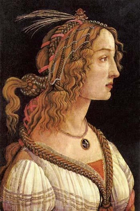 Portrait of Simonetta Vespucci by Sandro Botticelli #2