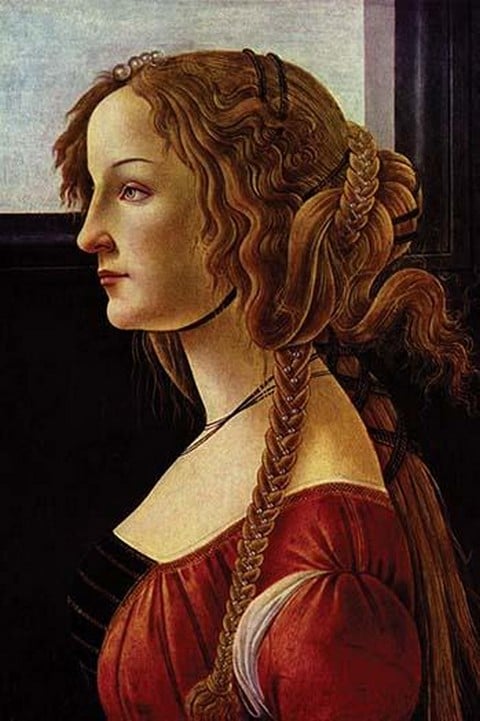 Portrait of Simonetta Vespucci by Sandro Botticelli