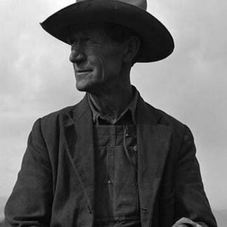 Portrait of a Farmer by Dorothea Lange