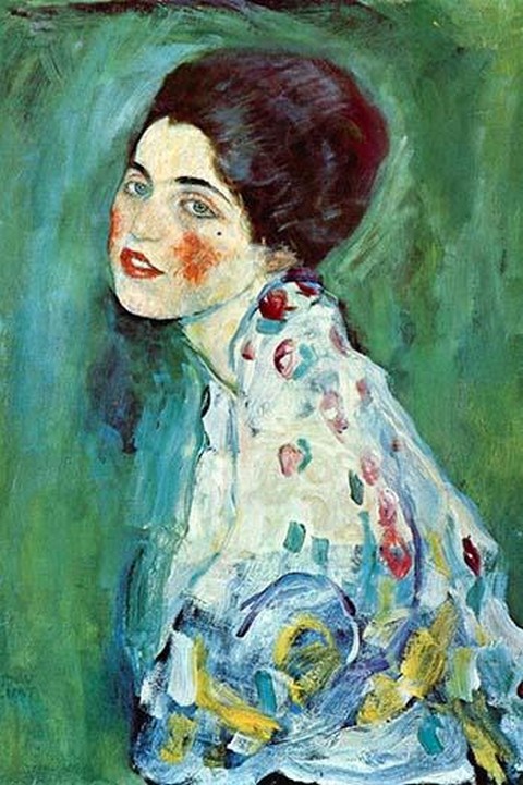 Portrait of a Lady by Gustav Klimt