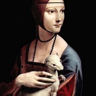 Portrait of a Lady with an Ermine by Leonardo Da Vinci
