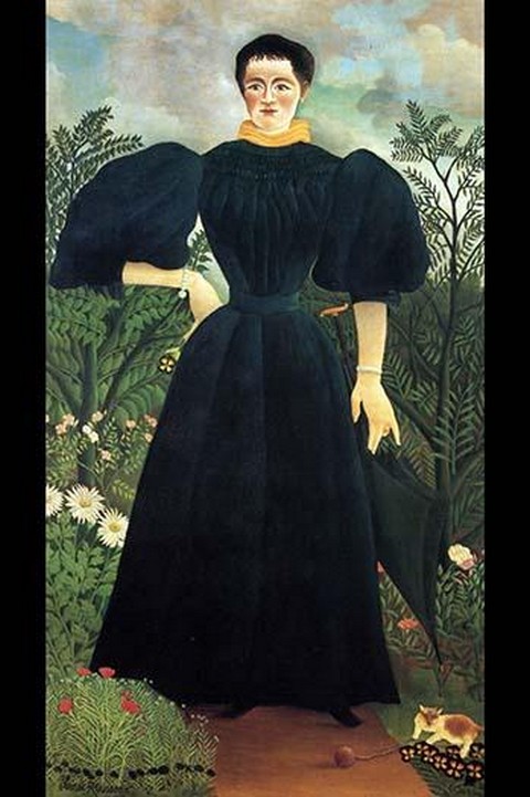 Portrait of a Woman by Henri Rousseau