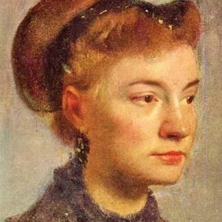 Portrait of a Young Lady by Edgar Degas