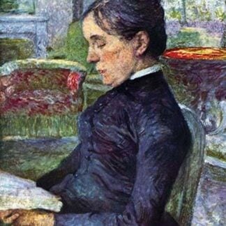 Portrait of the Countess by Henri de Toulouse-Lautrec