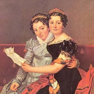 Portrait of the daughters of Joseph Bonaparte by Jacques Louis David