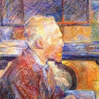 Portrait of van Gogh by Henri de Toulouse-Lautrec