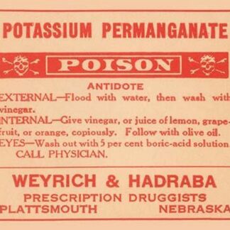 Potassium Permanganate - Poison