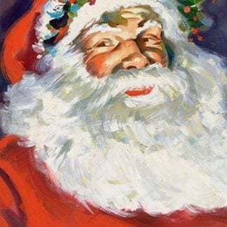 Potrait of Santa Claus