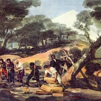 Powder Production in the Sierra de Tardienta by Francisco de Goya