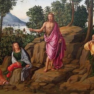 Preaching of Saint John the Baptist by Francesco Granacci