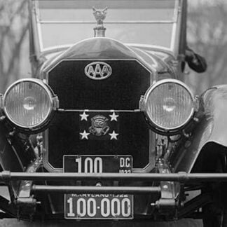 Presidential Shield on the Front of his Car