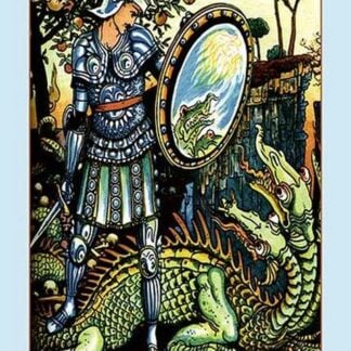Prince Cheri and the Dragon by Walter Crane