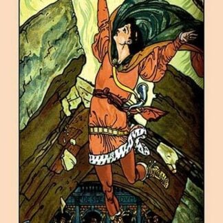 Prince Cheri and the Little Green Bird by Walter Crane