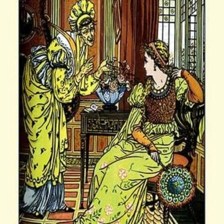 Princess Bell-Etoile Tempted By Teintise by Walter Crane