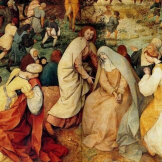 Procession to Cavalry - Detail by Pieter the Elder Brueghel 0