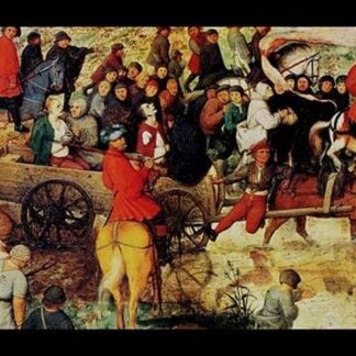 Procession to Cavalry - Detail by Pieter the Elder Brueghel