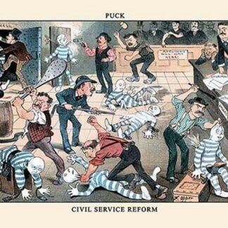 Puck Magazine: A Civil Service Reform by Frederick Burr Opper
