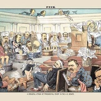 Puck Magazine: A Dreadful Attack by Frederick Burr Opper