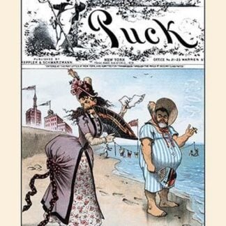 Puck Magazine: A Flirtation by Frederick Burr Opper