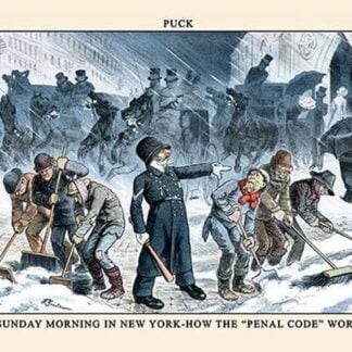 Puck Magazine: A Sunday Morning in New York by F. Graetz