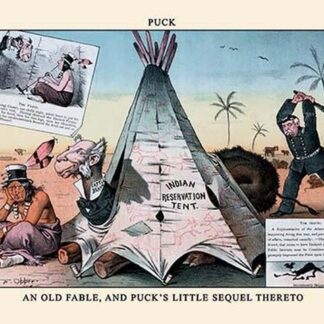 Puck Magazine: An Old Fable by Frederick Burr Opper