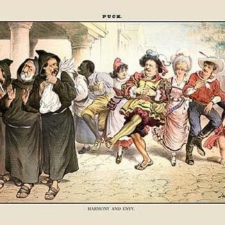 Puck Magazine: Harmony and Envy by Garnier