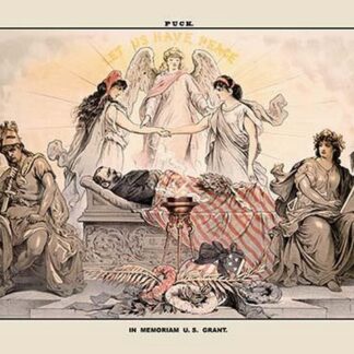 Puck Magazine: In Memoriam U.S. Grant by Joseph Keppler