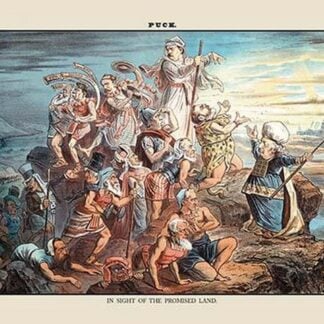 Puck Magazine: In Sight of the Promised Land by G.