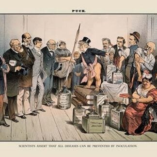 Puck Magazine: Inoculation by Joseph Keppler