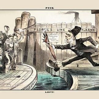 Puck Magazine: Left! by Joseph Keppler