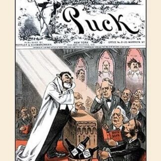 Puck Magazine: Politics in the Pulpit by Frederick Burr Opper