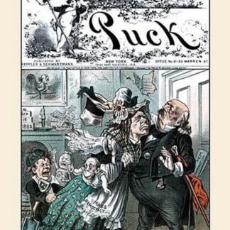 Puck Magazine: Something Has Turned Up! by Bernhard Gillam