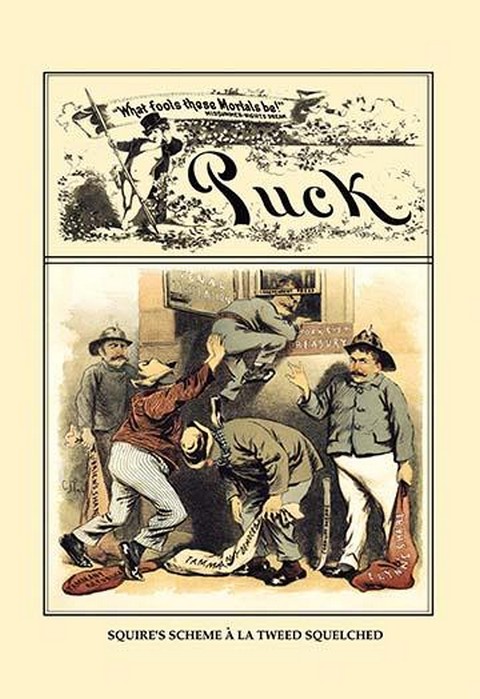 Puck Magazine: Squire's Scheme by C. J. Taylor