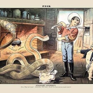 Puck Magazine: Stalwart Stupidity