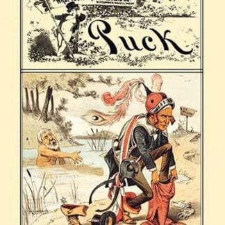 Puck Magazine: Stealing Jingo Jim's Clothes by Frederick Burr Opper
