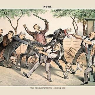 Puck Magazine: The Administration's Hardest Job by Joseph Keppler