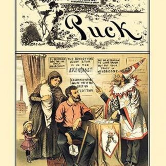 Puck Magazine: The Anarchist Fortune-Teller's Dupe by Frederick Burr Opper