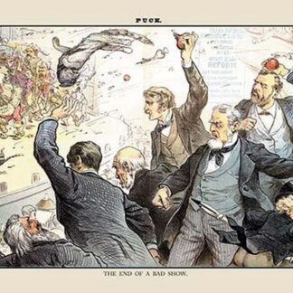 Puck Magazine: The End of a Bad Show by Joseph Keppler